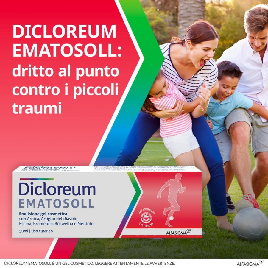 Dicloreum Ematosoll - Gel per il Benessere della Pelle 50ml