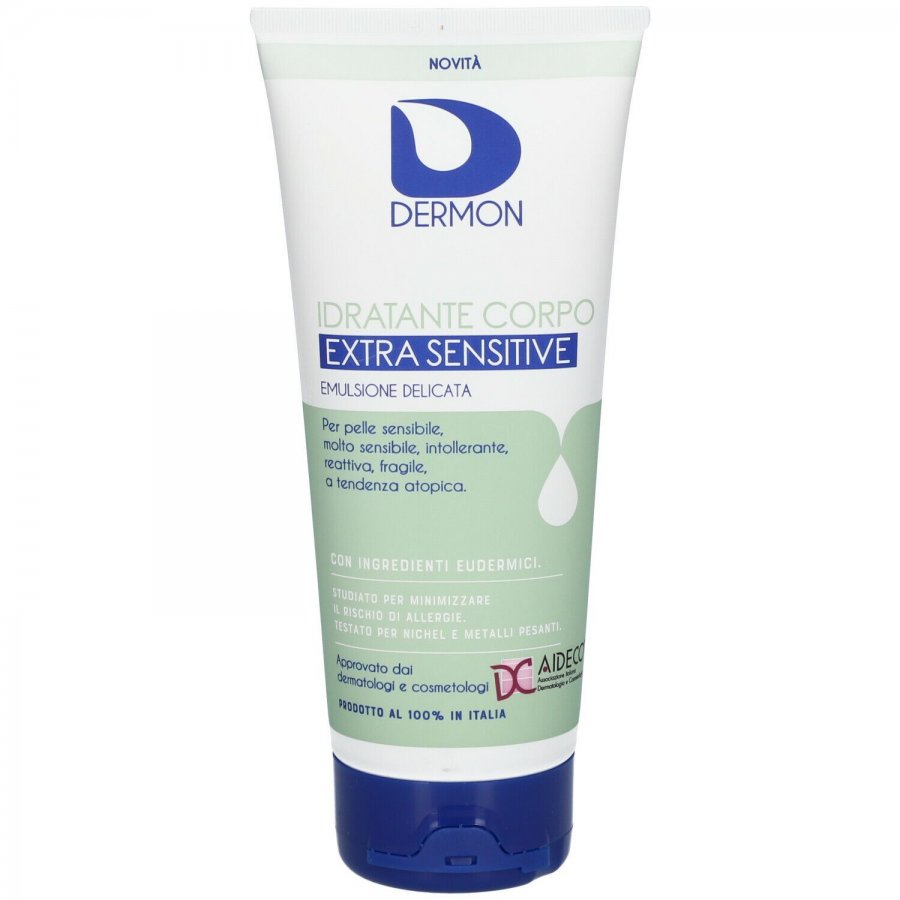 Dermon - Idratante Corpo Extra Sensitive 200ml - Idratazione Dolce per Pelle Sensibile