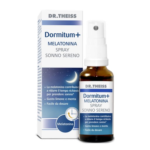 Dr. Theiss Dormitum+ Melatonina Spray Sonno Sereno – Spray Naturale 30 ml