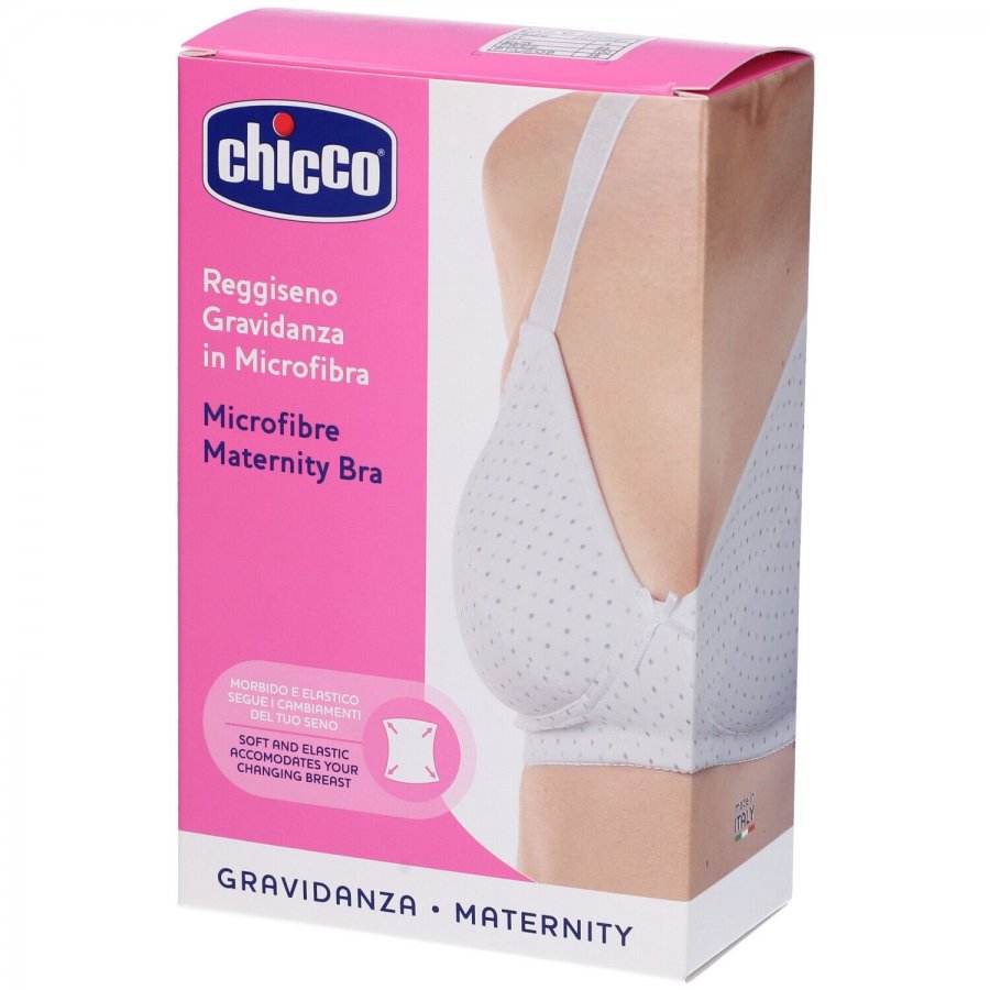 Mammy Reggiseno Gravidanza Microfibra Bianco 4C - Libertà di movimento e massima comodità