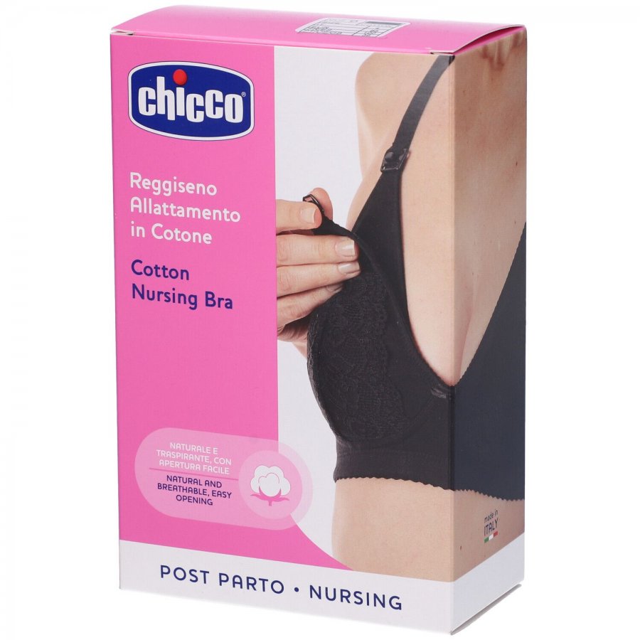 Mammy Reggiseno Cotone Allattamento Black 4D - Comfort e Stile per la Maternità