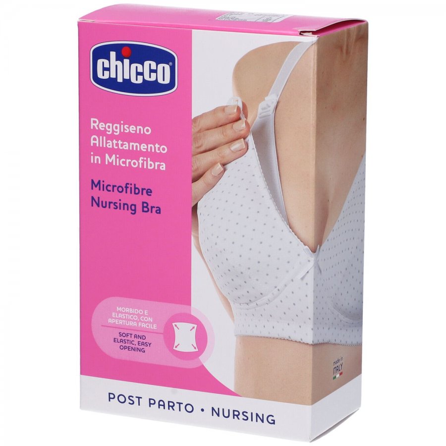 Mammy Reggiseno Allattamento Microfibra Bianco 6C - Comodo Reggiseno per Allattamento