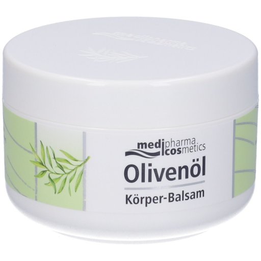 Medipharma Olivenol Balsamo Idratante Corpo 250ml, Olio Extra Vergine di Oliva, Burro di Karitè, Idratante per Pelle Secca