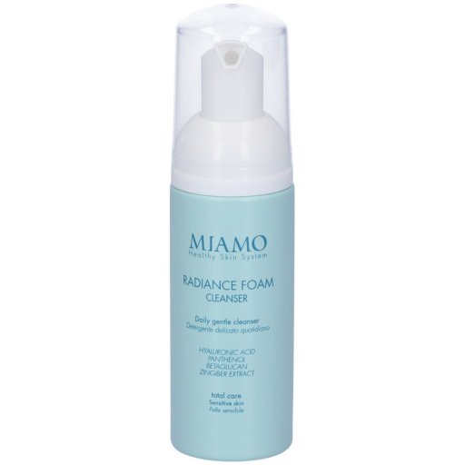 Miamo Radiance Foam Cleanser 50ml – Detergente Schiumogeno Delicato per Pelle Sensibile