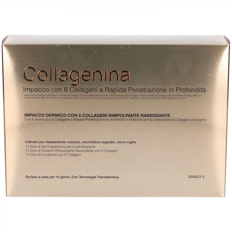 Collagenina Impacco 6 Collageni Grado 3 - Rimpolpante Rassodante 150 ml