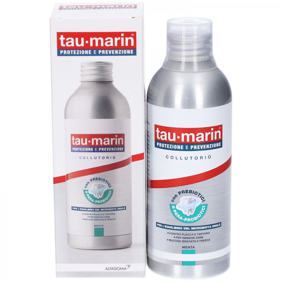 Tau Marin - Collutorio 300ml Gusto Menta, Pulizia orale