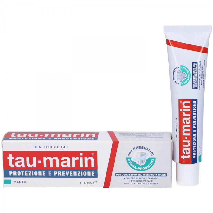 Tau Marin - Dentifricio Gel Menta 75ml per Igiene Orale Fresca e Protetta