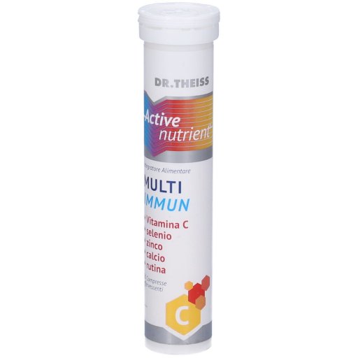 Dr. Theiss Active Nutrient Multi Immun Compresse 20 - Integratore Immunitario con Vitamina C, Zinco e Selenio