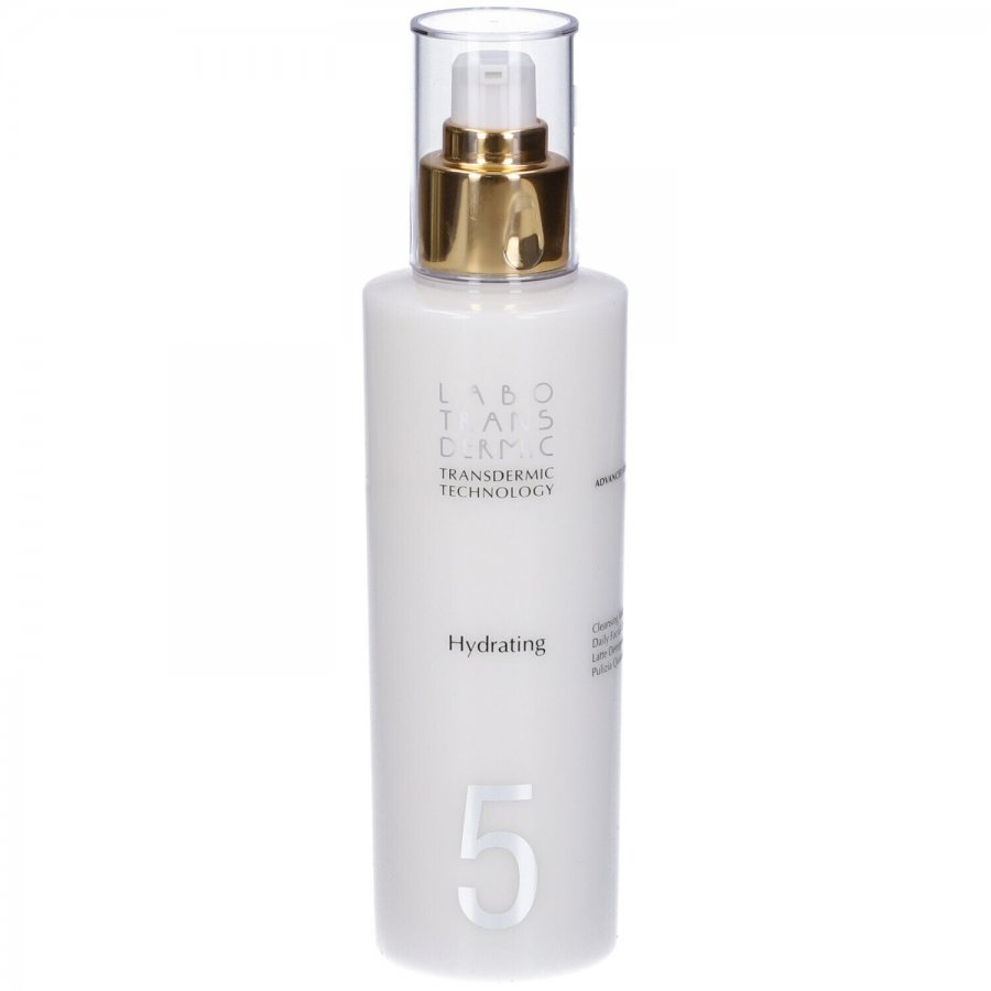 Labo Transdermic 5 Hydrating Latte Detergente - Detergente Idratante Viso, 200ml