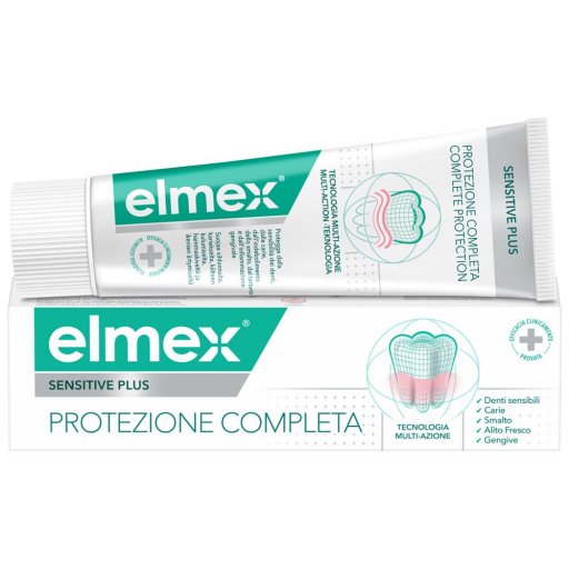Elmex Sensitive - Plus Complete Dentifricio Tripla Azione, 75ml