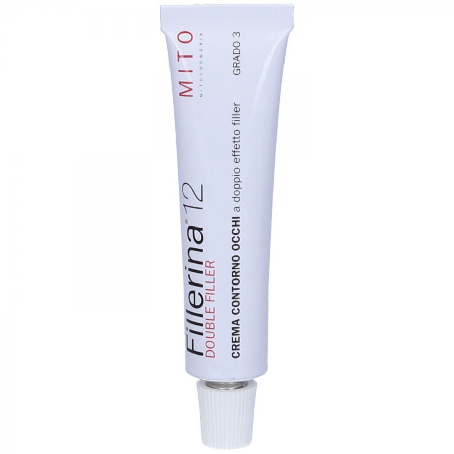 Fillerina 12 Double Filler Biorevitalizing Mito Crema Contorno Occhi Grado 3 15ml