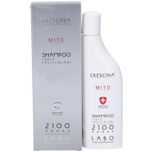 Labo Crescina MITO Shampoo Isole Follicolari 2100 Donna, 150 ml, Shampoo Anticaduta