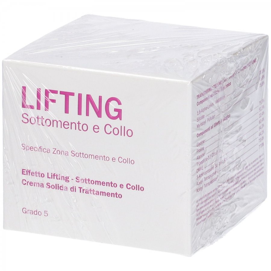 Labo Lifting Crema Solida Sottomento e Collo Effetto Lifting Grado 5 - Trattamento Anti-Invecchiamento 30 ml