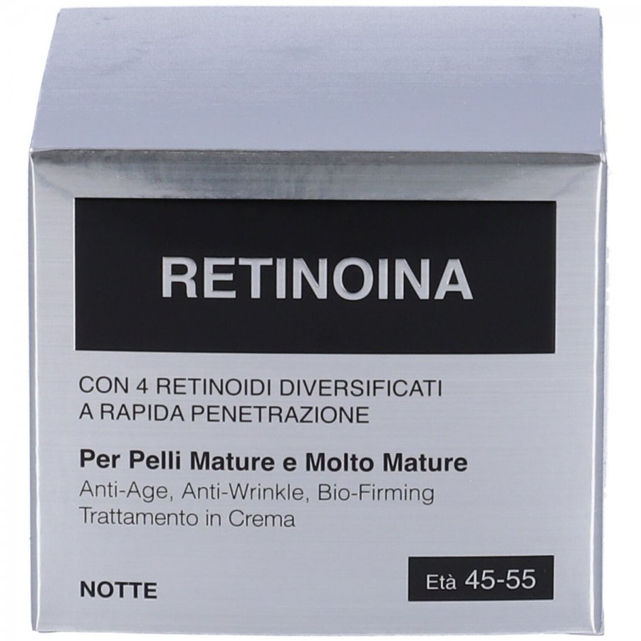 Labo Suisse Retinoina Crema Viso Notte Anti Age Età 45-55 - 50ml - Trattamento per Pelli Mature