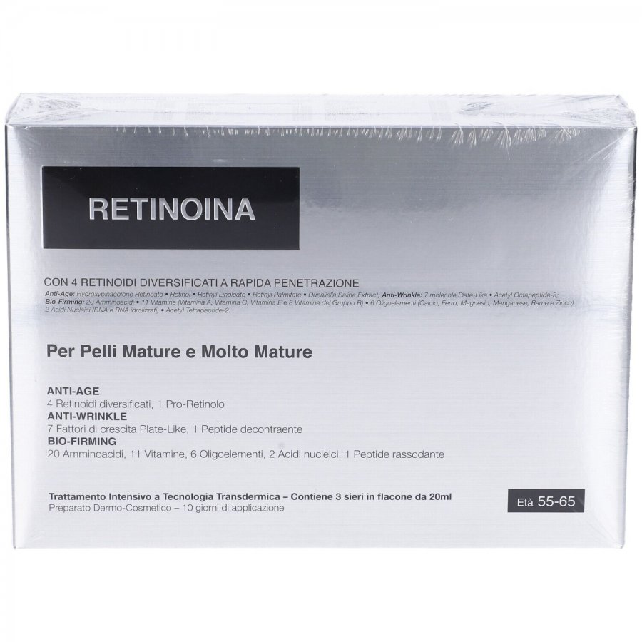 Retinoina - Trattamento Intensivo Età 55/65  - Labo International - 3 Sieri da 20ml