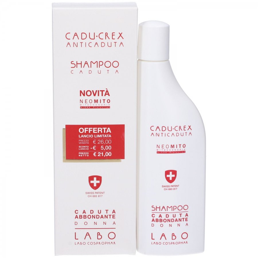 Labo Shampoo Cadu-Crex Anti-caduta Neo-Mito Caduta Abbondante Donna - 150ml