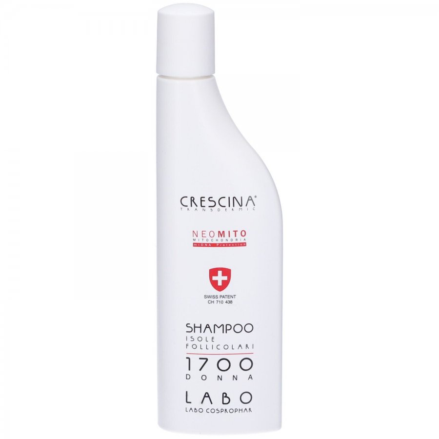 Labo Crescina Shampoo Isole Follicolari Neo-Mito 1700 Donna - 150ml per Capelli Radi