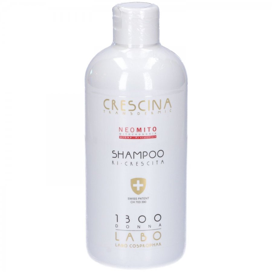 Crescina Shampoo Ri-Crescita Neo-MITO 1300 Donna 150ml - Shampoo per Capelli Diradati