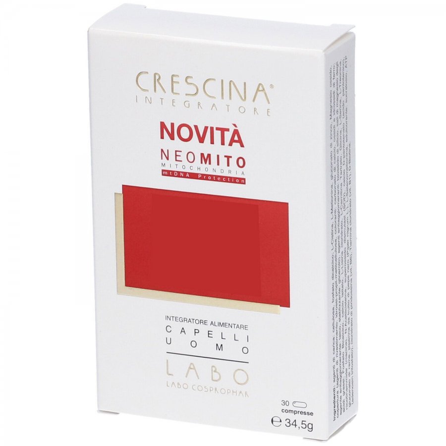 Labo Crescina Ri-Crescita Neo-Mito Uomo Compresse – Integratore Capelli, 30 compresse