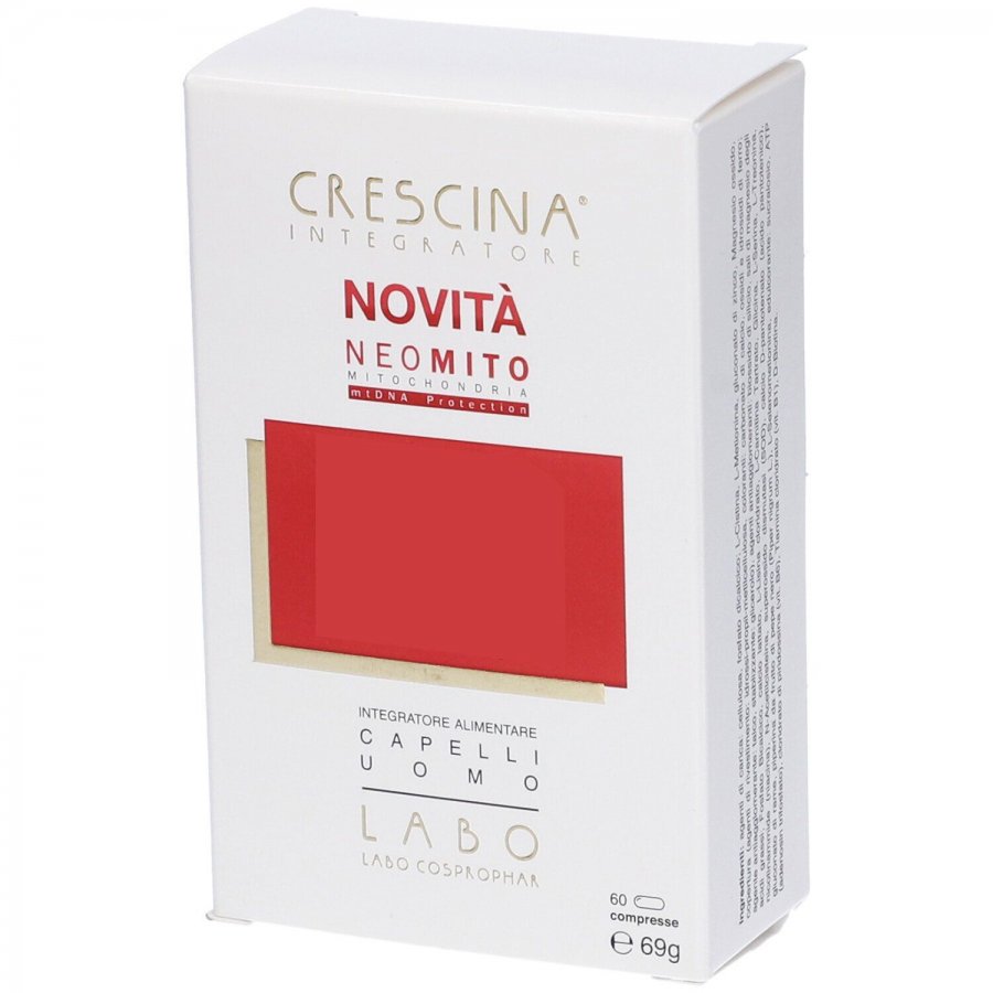 Labo Crescina Ri-Crescita Neo-Mito Uomo Compresse – Integratore Capelli, 60 compresse