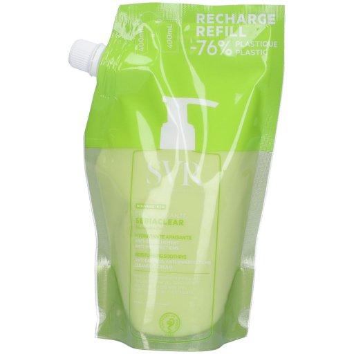 SVR Sebiaclear Refill Crème Lavante 400ml – Detergente Purificante per Pelle Sensibile e Acneica