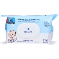 Rilastil, Dermastil Pediatric Salviette Detergenti Cambio Pannolino, 72 Salviettine