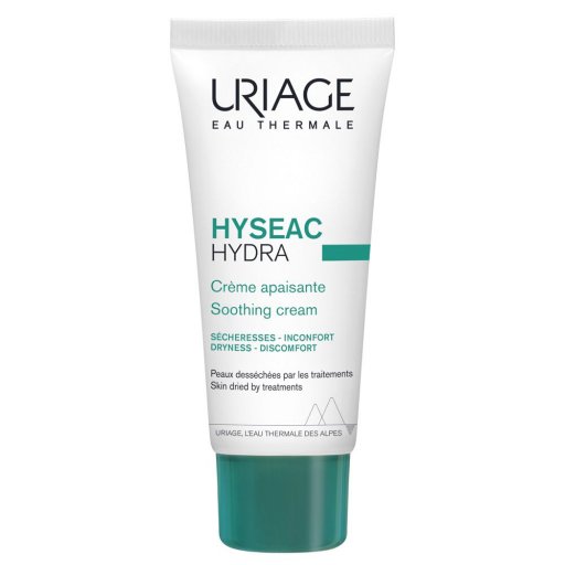 Uriage Hyséac Hydra Crema Lenitiva Viso 40 ml – Idratazione e Riparazione per Pelle Sensibile