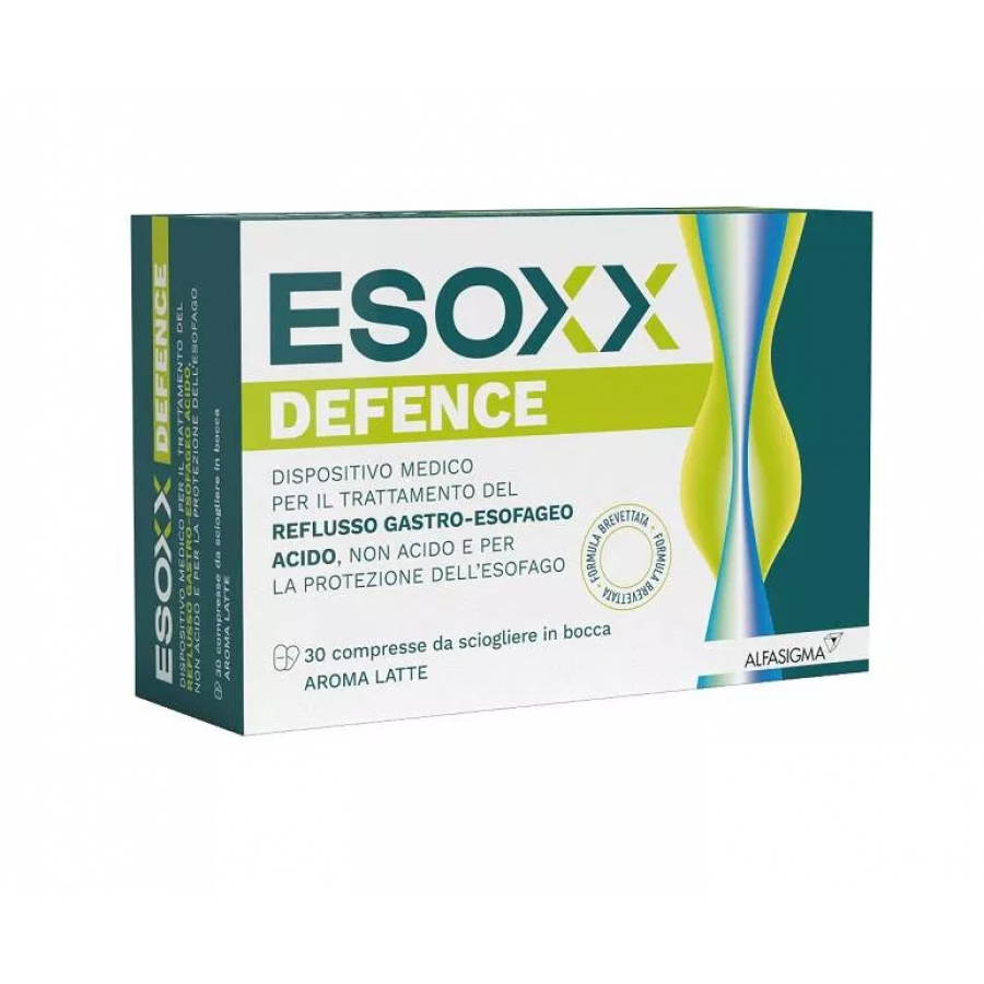 Alfasigma Esoxx Defence – Sollievo dal Reflusso Gastrico - 30 Compresse