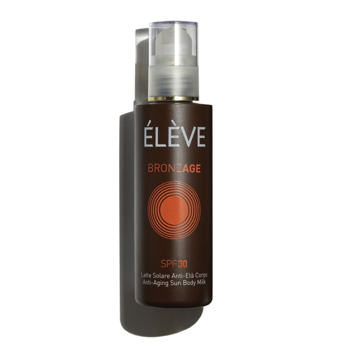 Eleve Bronzage Latte Solare Anti Et&agrave; Corpo SPF30, 200 ml