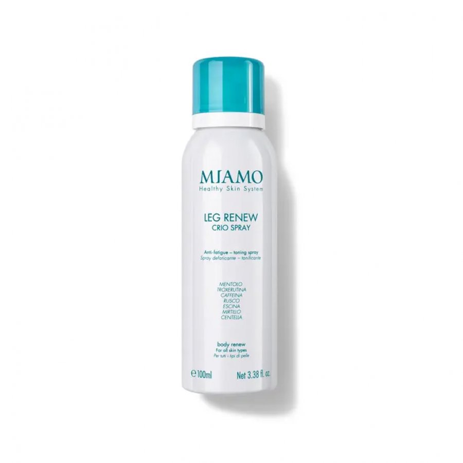 Miamo Body Leg Renew Crio Spray 100ml - Spray Defaticante e Tonificante