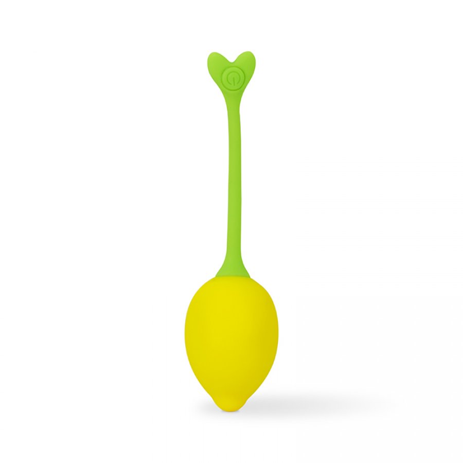 Ovetto Vibrante Magic Lemon - Giocattolo Erotico Piccolo e Silenzioso, Bluetooth, 9 Modalità di Vibrazione, Impermeabile