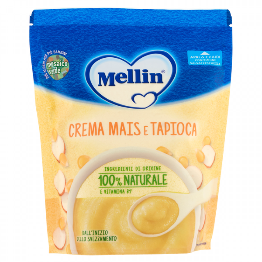 Mellin Crema Mais/Tapioca 200g 4Mesi+