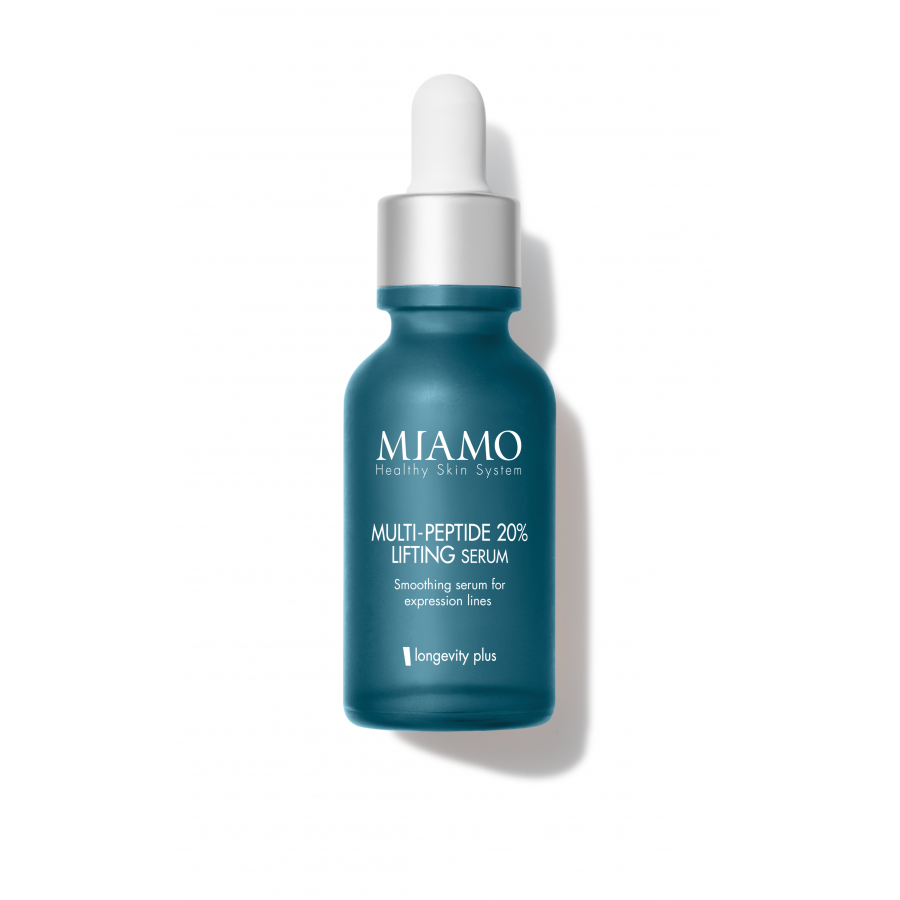 Miamo Longevity Plus Multi-Peptide 20% Lifting Siero Tensore 30ml - Siero Anti-Aging Liftante