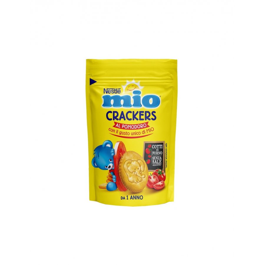 Nestlé Mio Snack Crackers al Pomodoro per Bambini 1 Anno+ 100g - Alimentazione Sana per Bambini