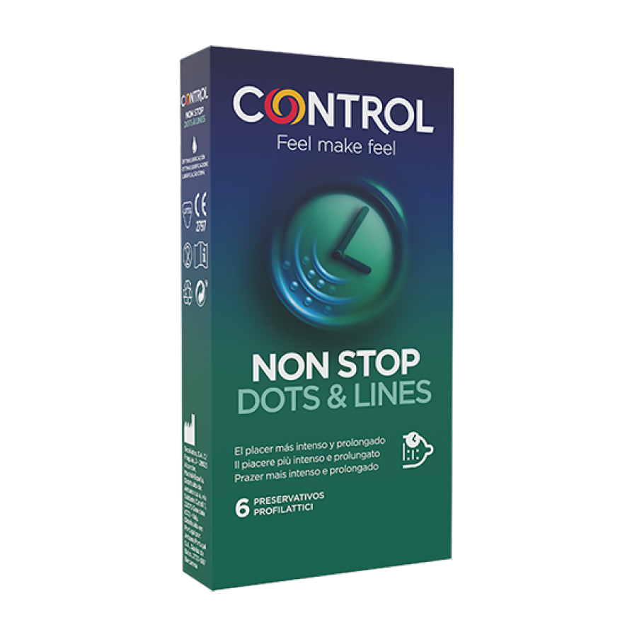 CONTROL*N-Stop Dots&Lines 6pezzi