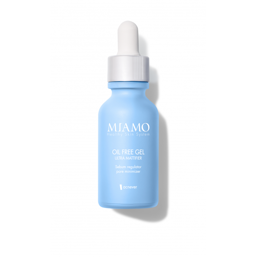 Miamo Siero Oily Skin Defense Even Tone Sunscreen SPF50+ Drops 30ml - Siero Opacizzante con Protezione Molto Alta SPF 50+