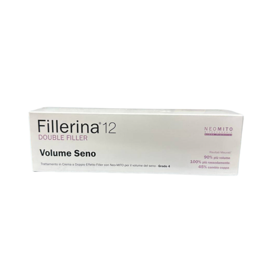 Fillerina - NeoMito 12 Double Filler Volume Seno, Crema di Proseguimento, Grado 4, 100 ml