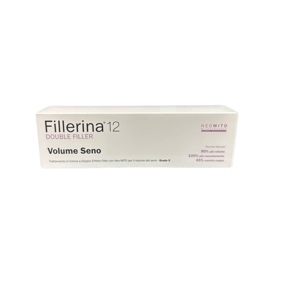 Fillerina - NeoMito 12 Double Filler Volume Seno, Crema di Proseguimento, Grado 5, 100 ml