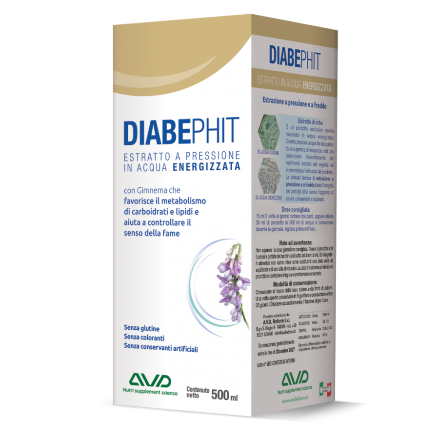 Avd Reform - Desmophit Estratto per Drenaggio Epatico 500ml per Equilibrio del Metabolismo Glucidico