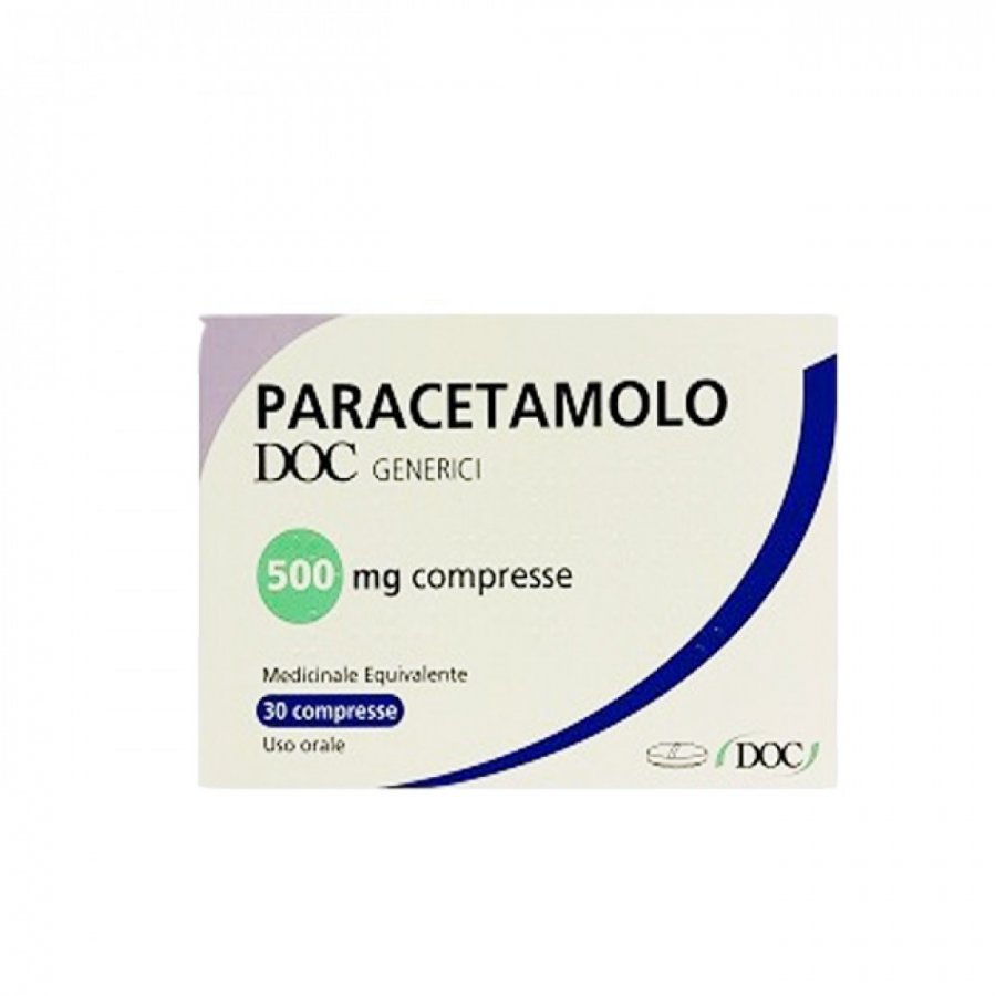 Paracetamolo Doc 30 Compresse - Integratore per il Dolore