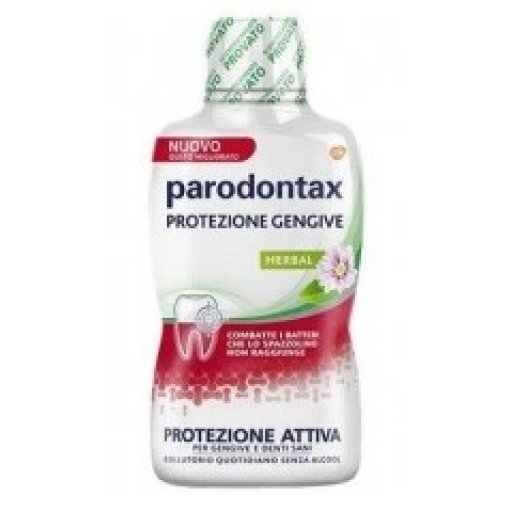 Parodontax Collutorio Protezione Gengive Herbal 500ml - Rinforza le gengive, protezione naturale, igiene orale