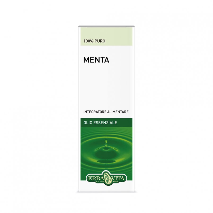 Erba Vita Menta Olio Essenziale 10 ml - 100% Naturale