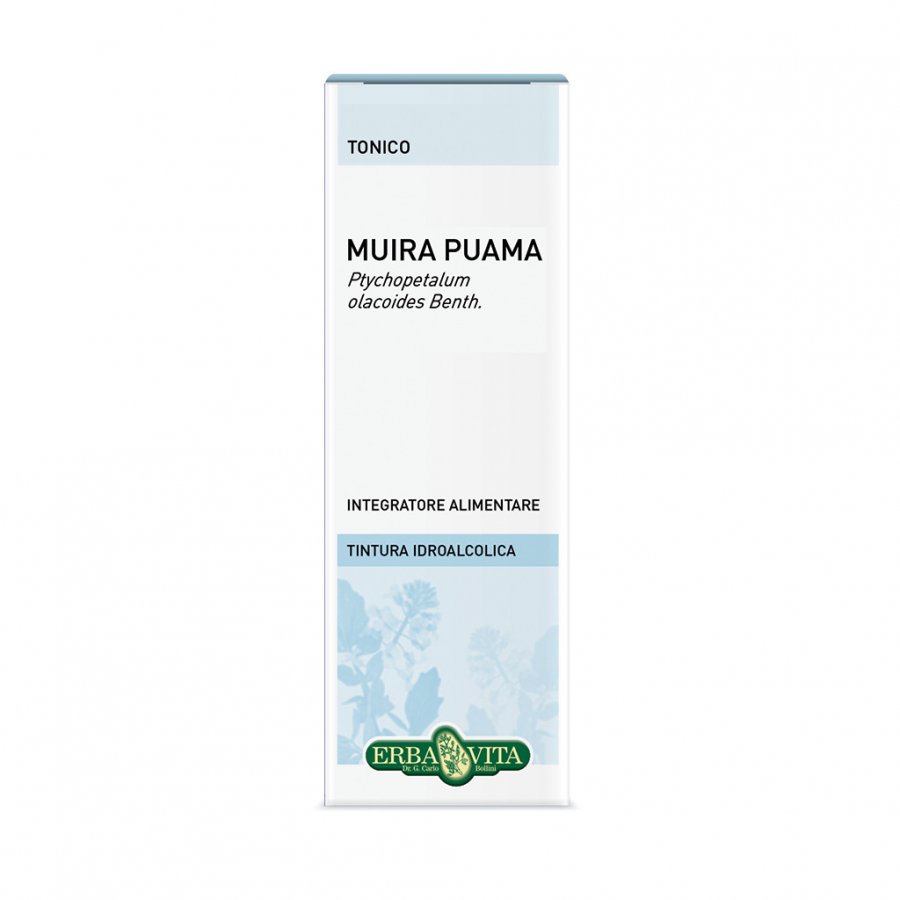 Erba Vita Muira Puama Tintura Idroalcolica 50 ml - Integratore Alimentare