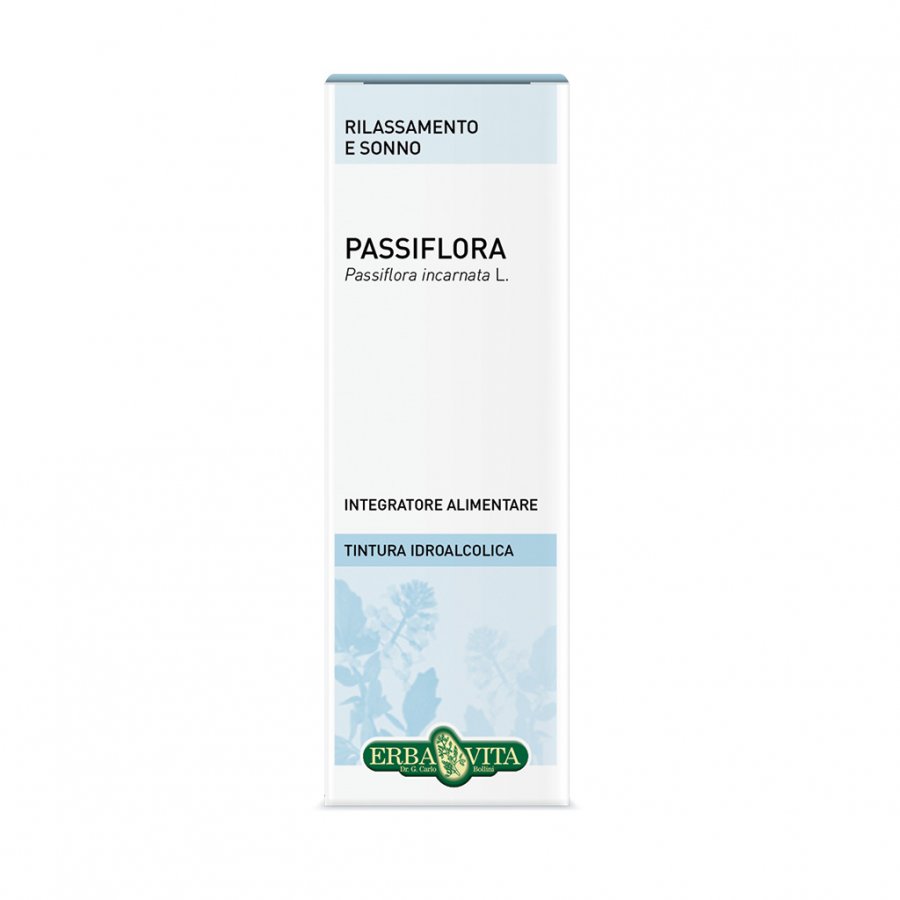 Erba Vita Passiflora Soluzione Idroalcolica 50 ml - Integratore per favorire le difese dell'organismo