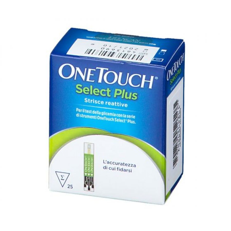 Lifescan - Onetouch Select Plus 25 Strisce 