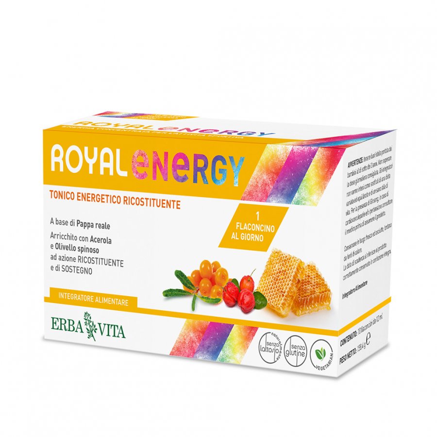 Erba Vita RoyalEnergy 10 flaconcini da 12 ml