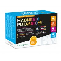Erba Vita Energia e Memoria Magnesio Potassio Vitamina C Arancia, 20 Bustine Erba Vita Energia e Memoria Magnesio Potassio Vitamina C Arancia, 20 Bustine