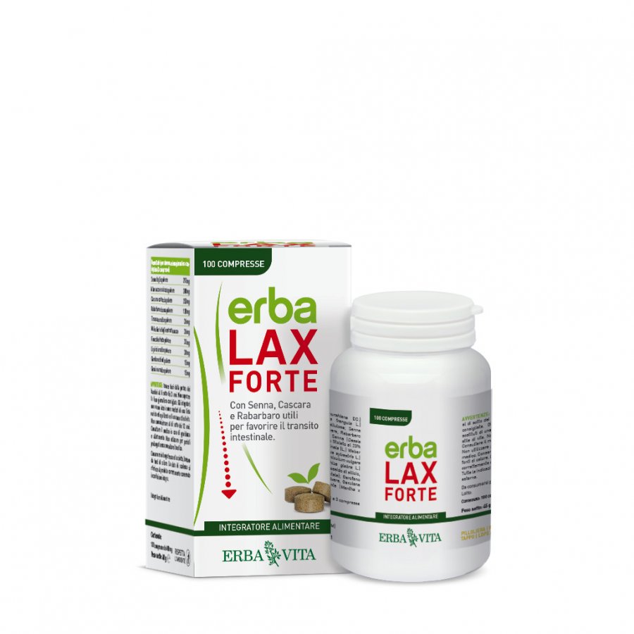 Erba Vita - Group Erbalax Forte 100 Compresse