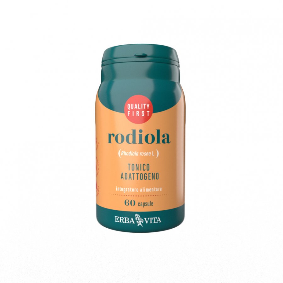 Erba Vita Rodiola 60 capsule - Integratore per il Sostentamento