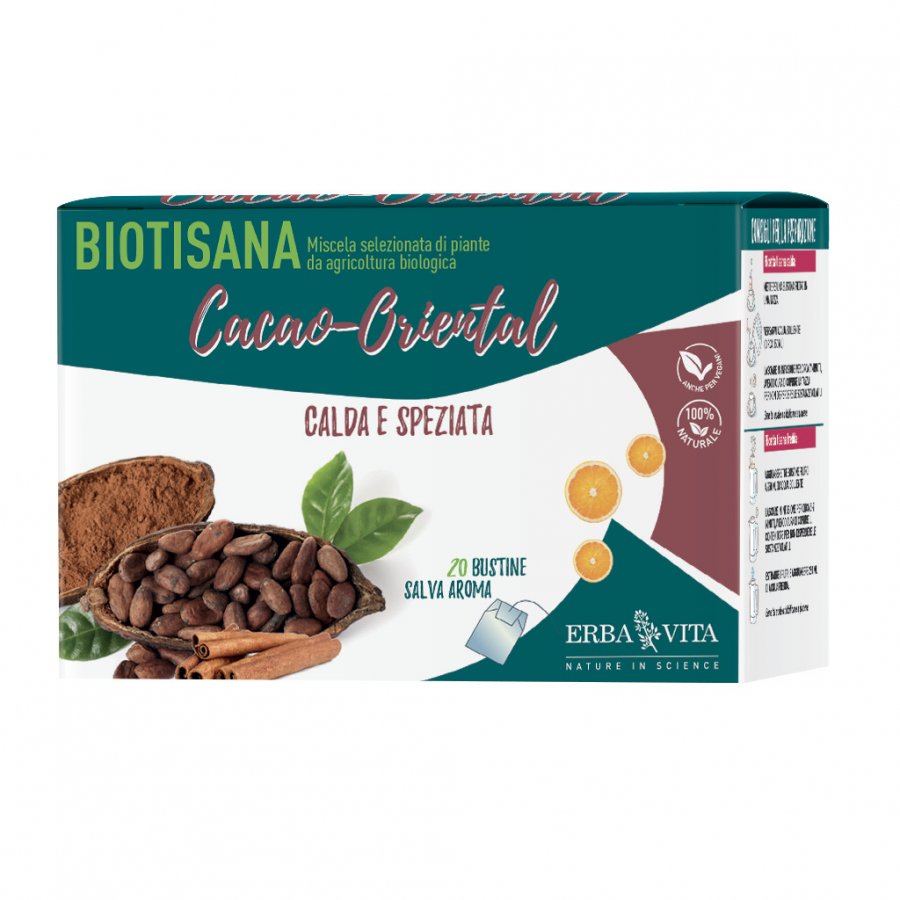 Erba Vita - Biotisana Cacao Oriental 20 bustine